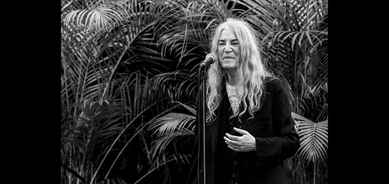 Legendary Patti Smith Returns to Selby Gardens with Performance