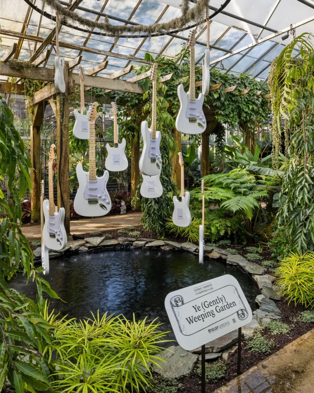 "George Harrison: A Gardener’s Life” is on view now at our Downtown Sarasota campus! This exhibition explores the deep and meaningful connection between musician George Harrison – best known as the lead guitarist of the legendary rock band The Beatles – and the pastime of gardening, which became his greatest passion. 
 
And be sure to stop by @thegreenorchidsrq for fresh garden-to-plate lunch or brunch menu items inspired by George! Visit selby.org to learn more.