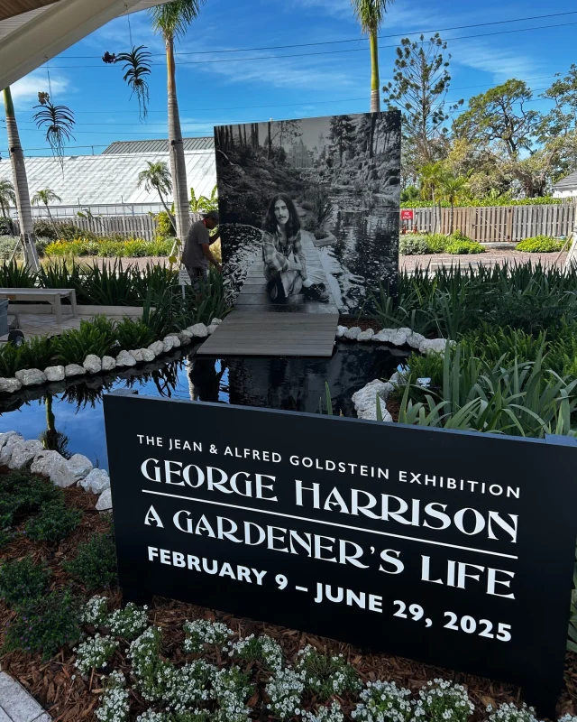 Making plans for the long weekend? Our Spring Exhibition “George Harrison: A Gardener’s Life” is open at our Downtown Sarasota campus all weekend long, including Memorial Day! Visit selby.org to learn more.