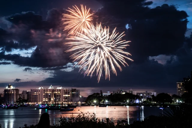 Our annual Fourth of July All-American Cookout is just around the corner! To celebrate, we’re giving away TWO ALL-INCLUSIVE tickets that include on-site parking, a delicious barbecue buffet dinner by Michael’s on East, an open bar inside our air-conditioned Event Center, as well as prime viewing of the fireworks show! Here’s how to enter: 
 
🎆 Follow @selbygardens and like this post! 
🎆 Tag a friend you’d like to take to our Fourth of July All-American Cookout – Friday, July 4, 5:30 to 9:30 p.m. at our Downtown Sarasota campus! 
🎆 Each comment with tag gets you an entry! 
 
We’ll announce the winner via direct message on Friday, June 20 at noon!
